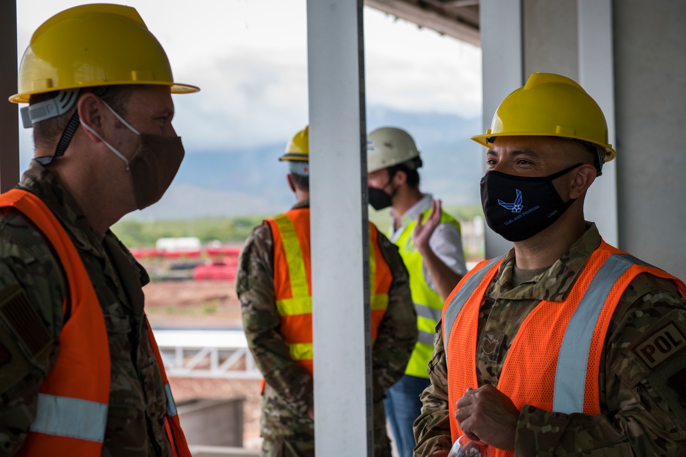 AFSOUTH Commander visits 612th ABS at Soto Cano AB, Honduras