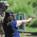 Former and current Rakkasans participate in live firing range