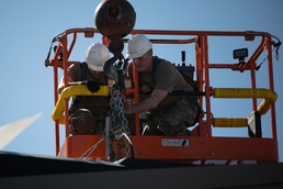 MXG removes tail from KC-135R
