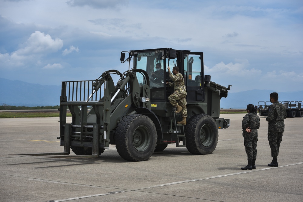 Honduran Air Force maintainers attend 612th ABS partnerships building event