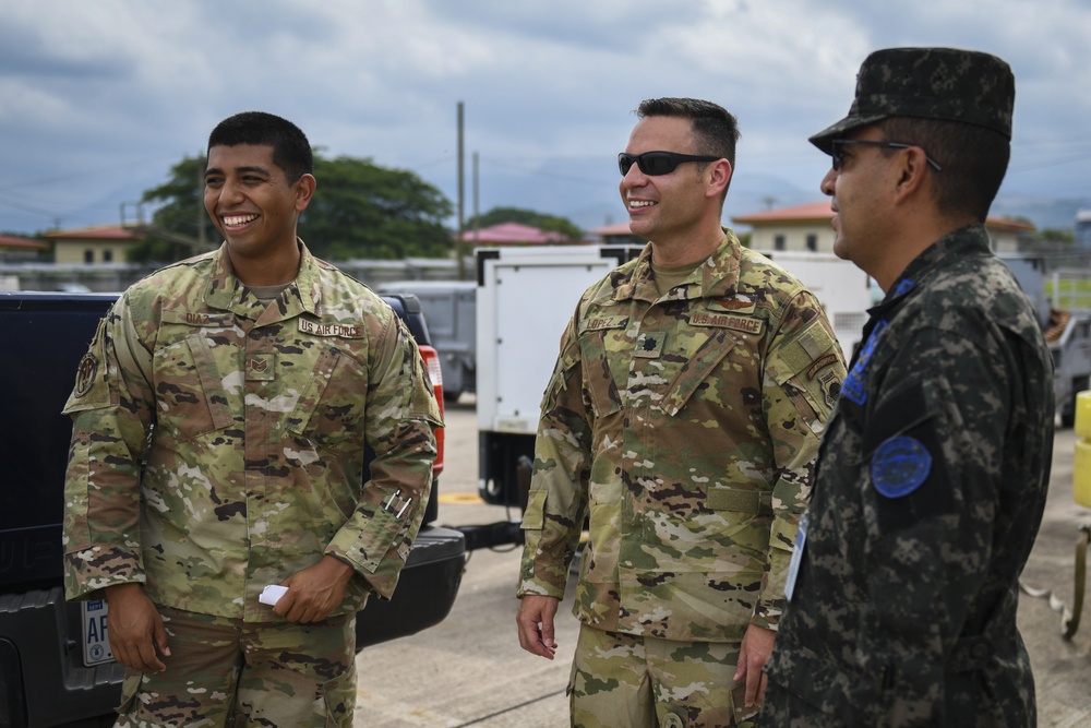 Honduran Air Force maintainers attend 612th ABS partnerships building event