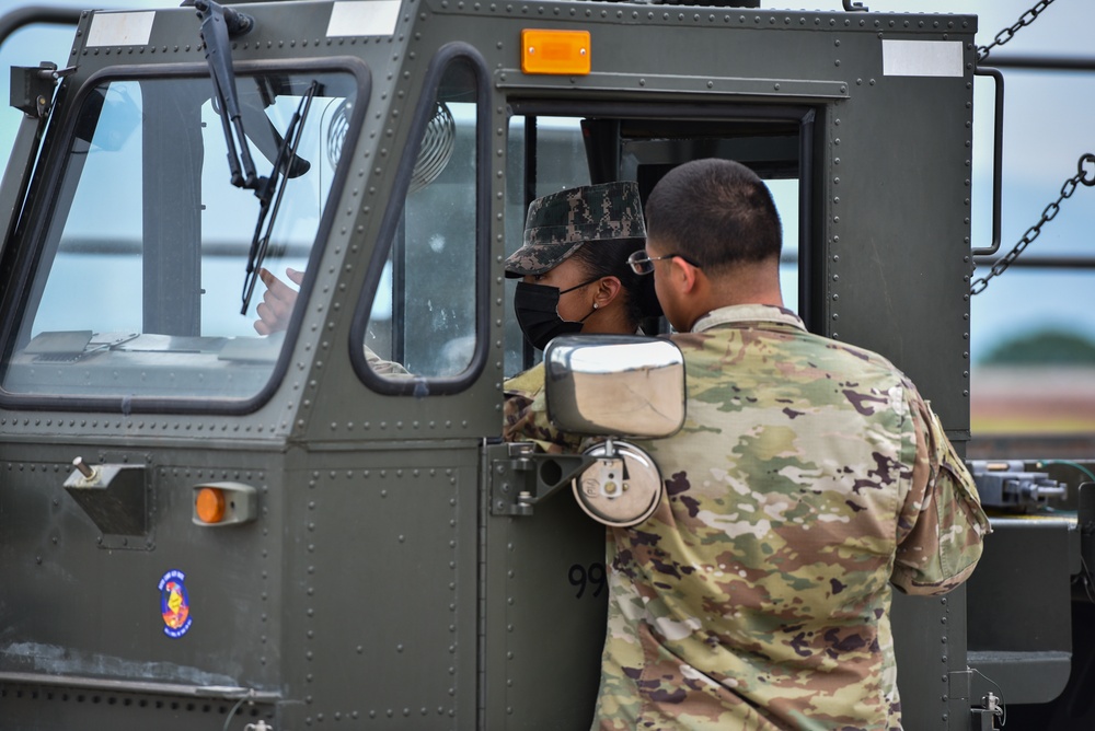 Honduran Air Force maintainers attend 612th ABS partnerships building event