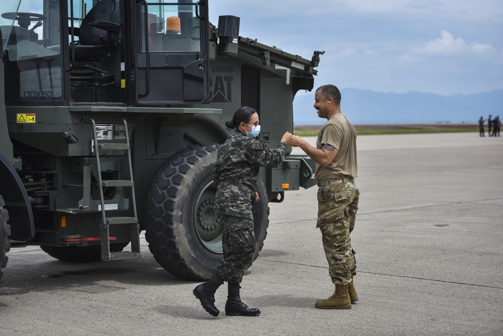 Honduran Air Force maintainers attend 612th ABS partnerships building event