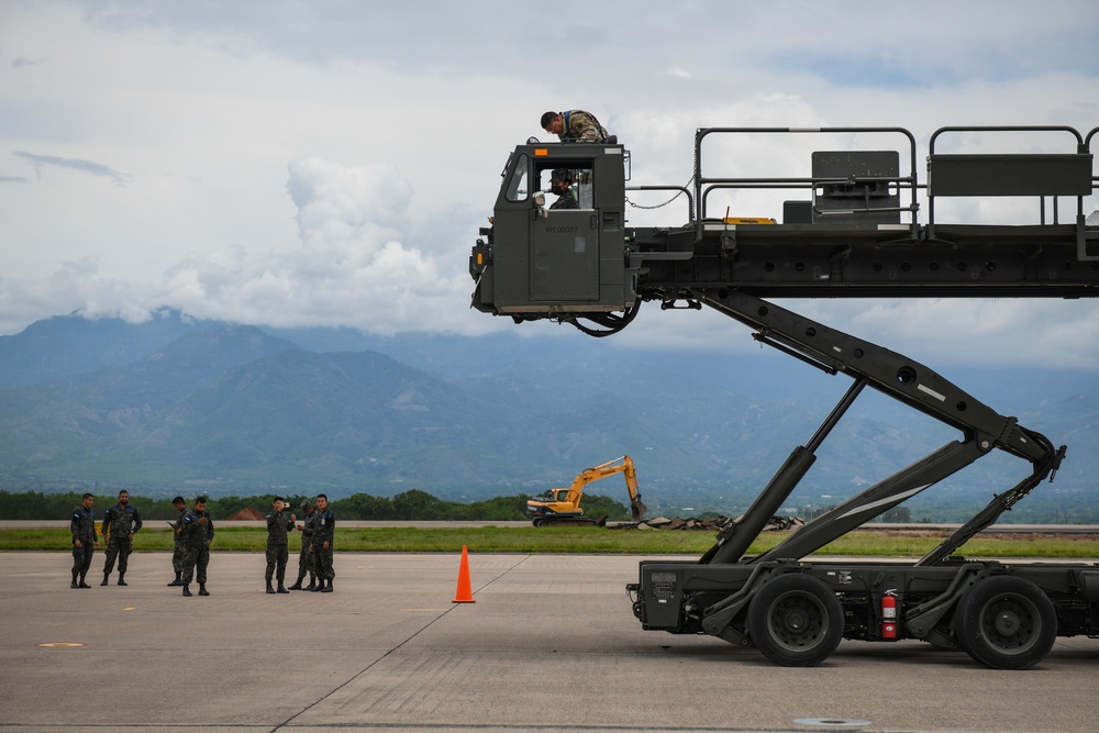 Honduran Air Force maintainers attend 612th ABS partnerships building event