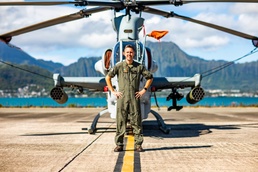 HMLA-367 Pilot Capt. Joshua Hazeldean Wins 2021 Marine Aviator of the Year