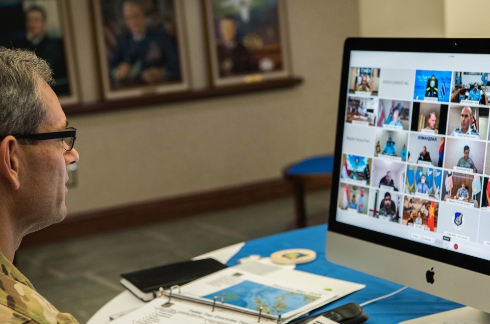 PACAF Commander attends Pacific Air Chiefs virtual teleconference