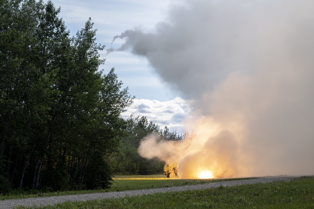 Red Flag-Alaska 21: Army launches HIMARS