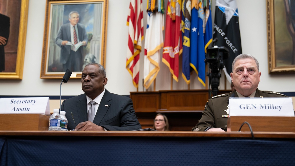 SECDEF and CJCS appear before House Armed Services Committee