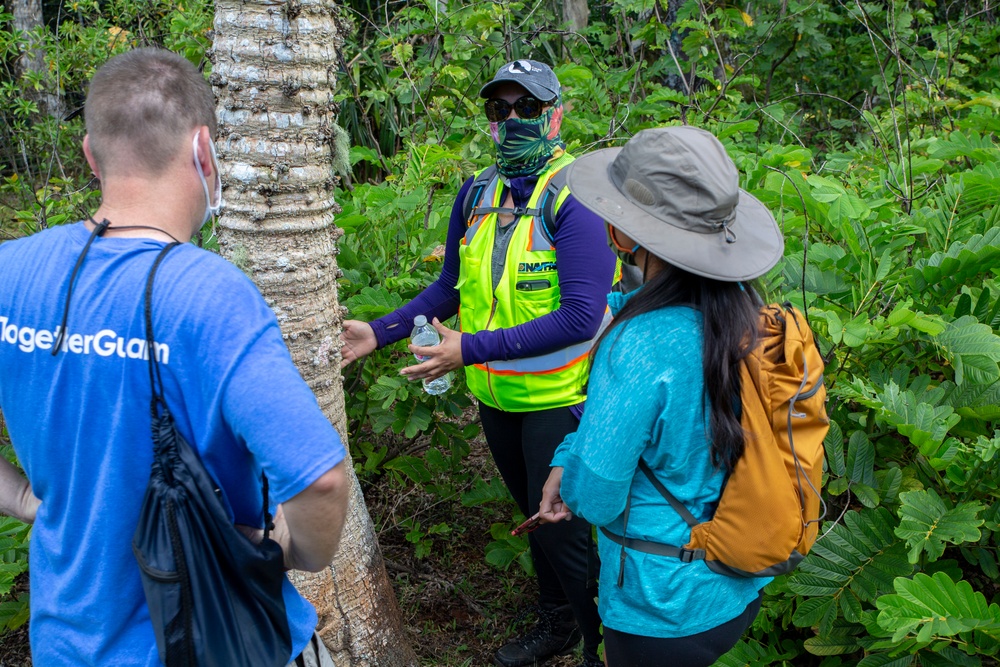 DoD Shares Innovative Forest Enhancement Techniques with Marianas Conservationists