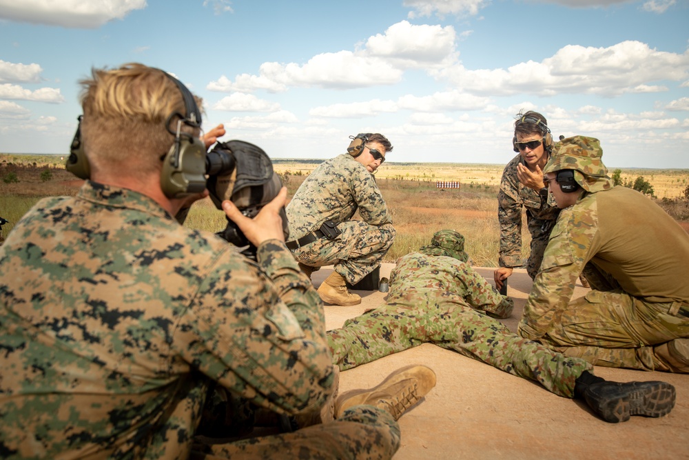 Exercise Southern Jackaroo: sniper range
