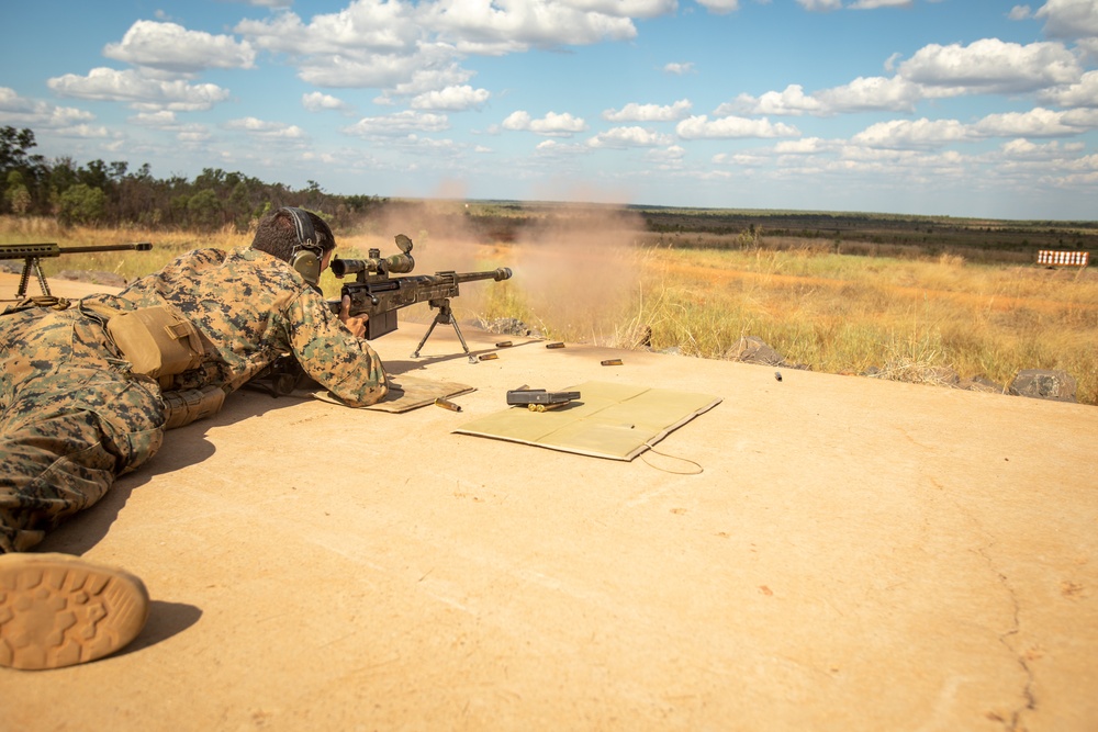 Exercise Southern Jackaroo: sniper range