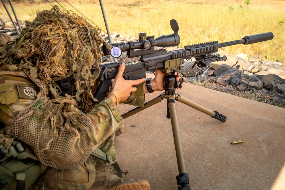 Exercise Southern Jackaroo: sniper range