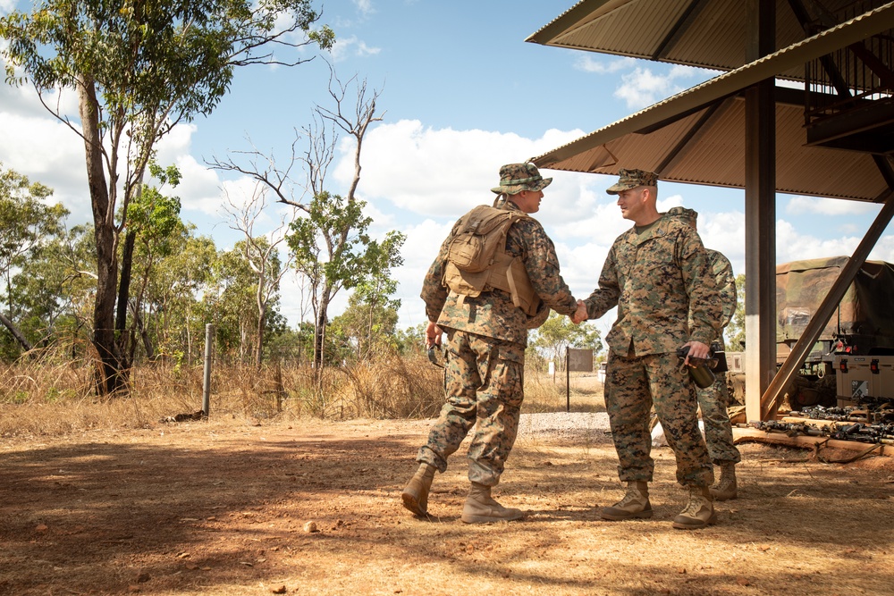 Exercise Southern Jackaroo: sniper range