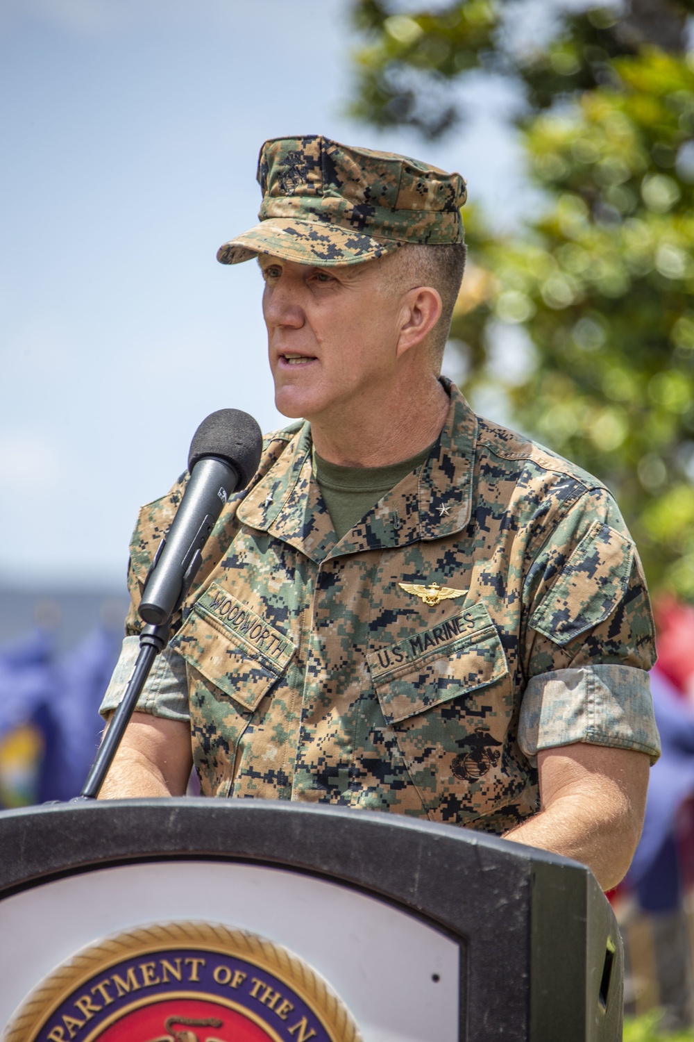 Woodworth takes the helm as new MCI-West commanding general