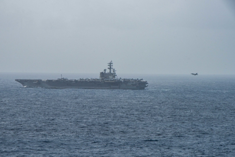 USS Ronald Reagan (CVN 76) Joint Operations with Indian Air Force