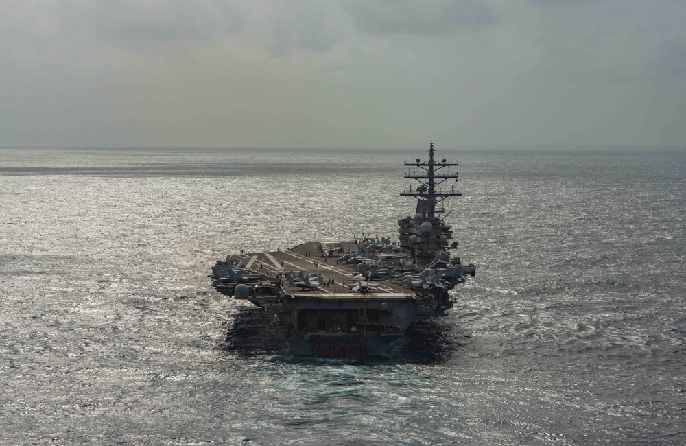 USS Roald Reagan (CVN 76) Joint Operations with Indian Air Force