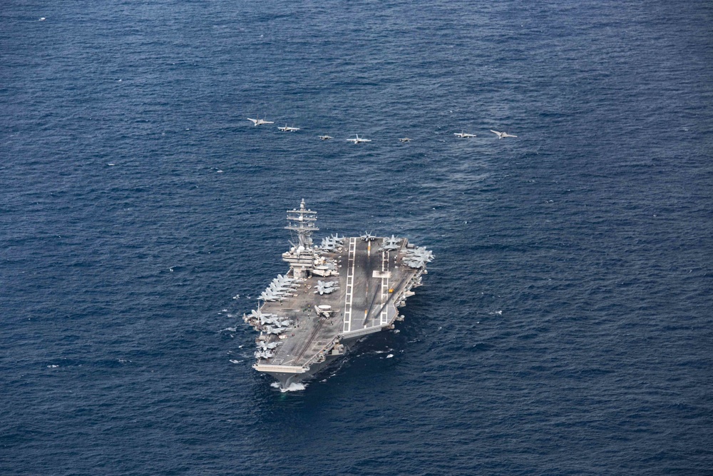 USS Ronald Reagan (CVN 76) Joint Operations with Indian Air Force