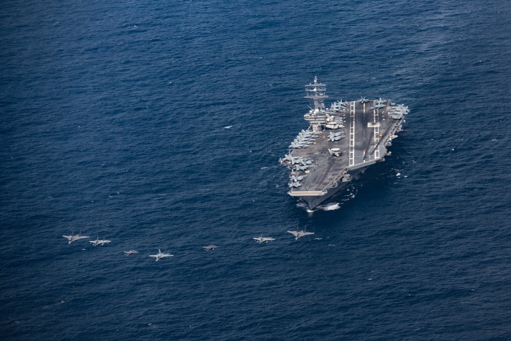 USS Ronald Reagan (CVN 76) Joint Operations with Indian Air Force