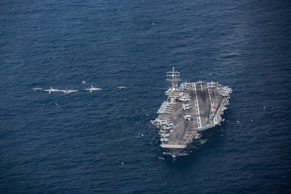 USS Ronald Reagan (CVN 76) Joint Operations with Indian Air Force