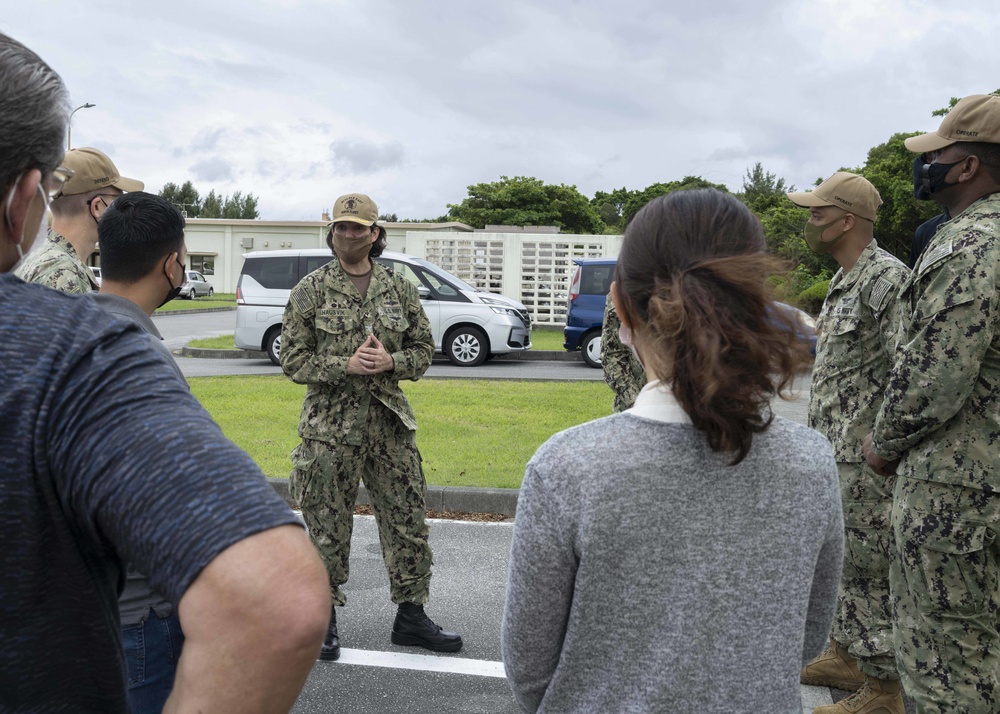 CAPT Hausvik Visits NCTS Far East Detachment Okinawa