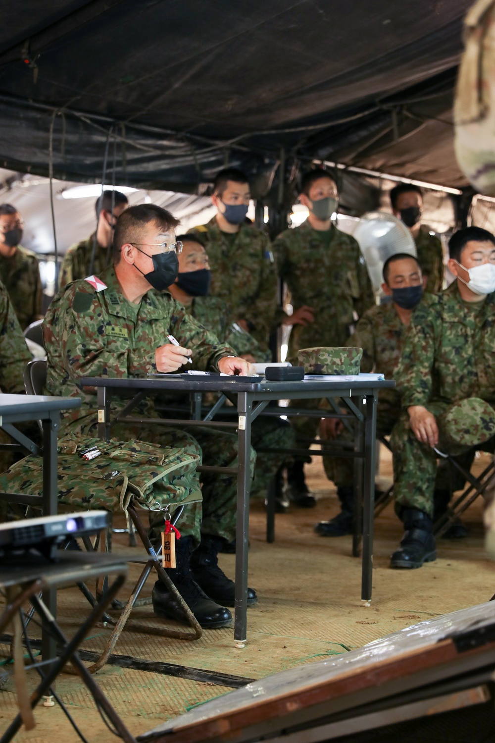 Black Lions meet Japanese counterparts as Orient Shield 21-2 kicks off