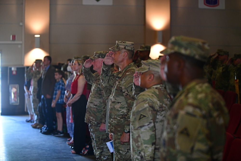 41st Field Artillery Brigade Relinquishment of Responsibility