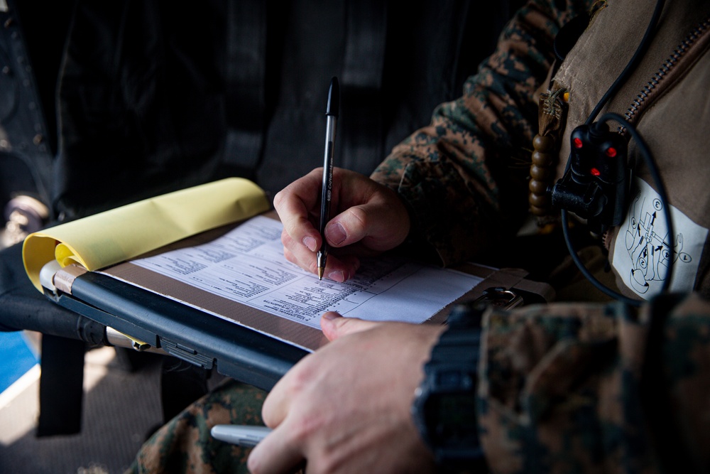 U.S. Marines conduct a Maritime Interdiction Operation training exercise aboard USS Germantown