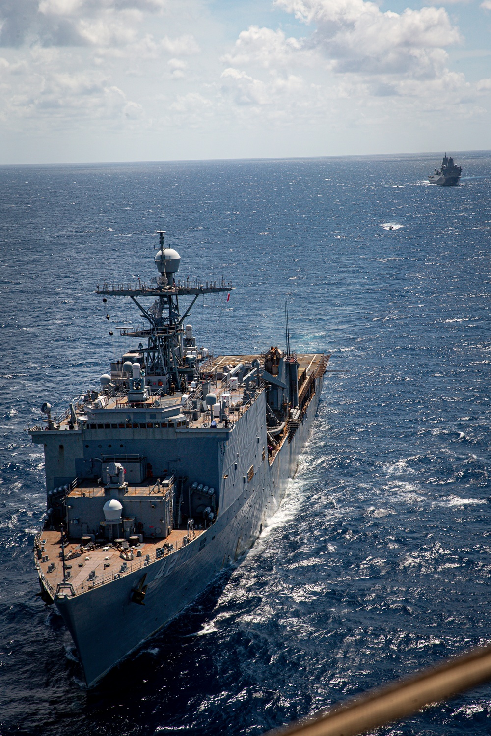 U.S. Marines conduct a Maritime Interdiction Operation training exercise aboard USS Germantown