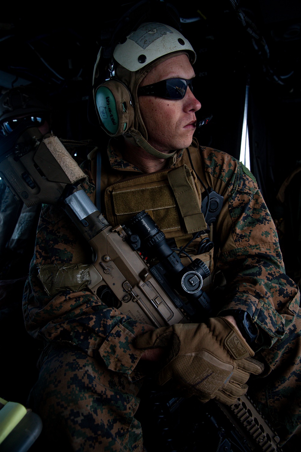 U.S. Marines conduct a Maritime Interdiction Operation training exercise aboard USS Germantown