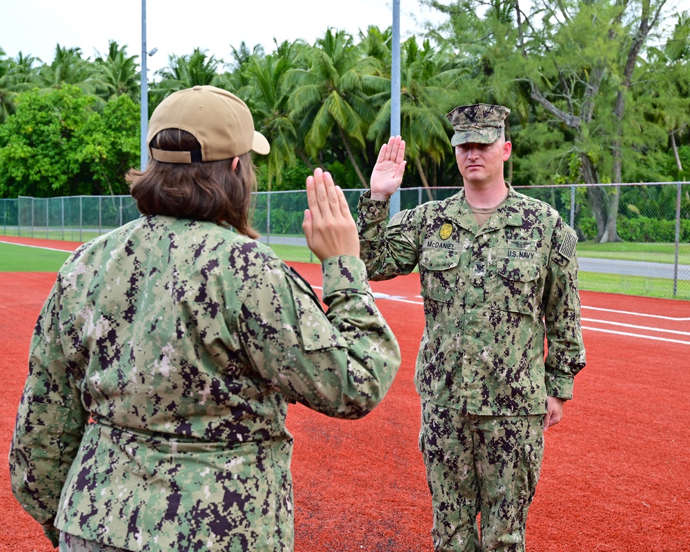 Re-Enlistment on June 22, 2021