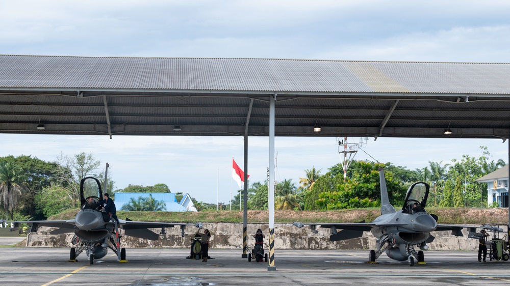U.S. F-16s in Indonesia