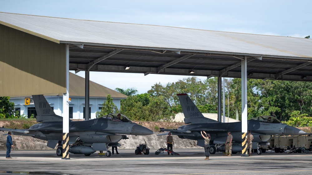 U.S. F-16s in Indonesia