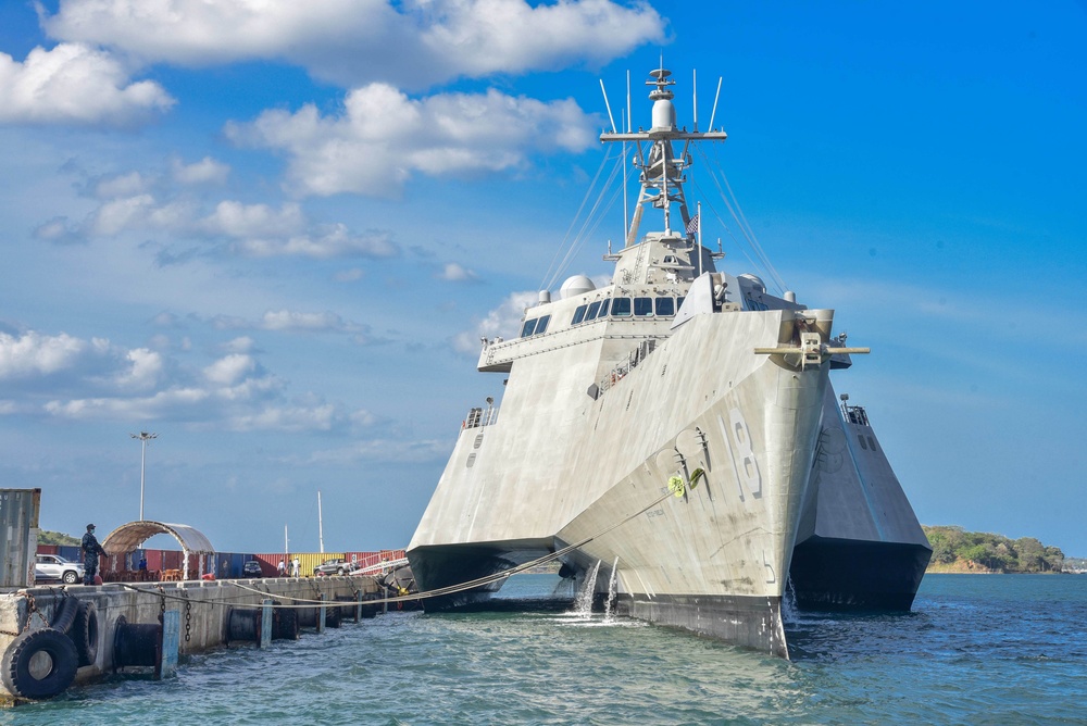 USS Charleston (LCS 18) participates in CARAT Sri Lanka