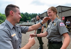 Park rangers endure SPEARs and pepper spray to earn badge