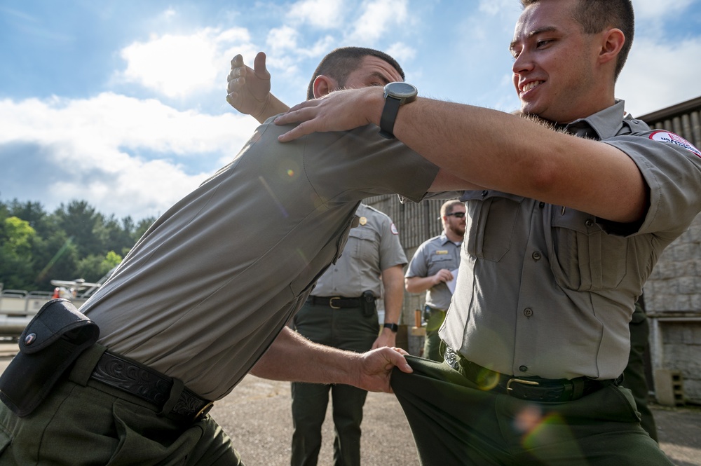 Park Rangers endure SPEARs and pepper spray to earn ranger badge