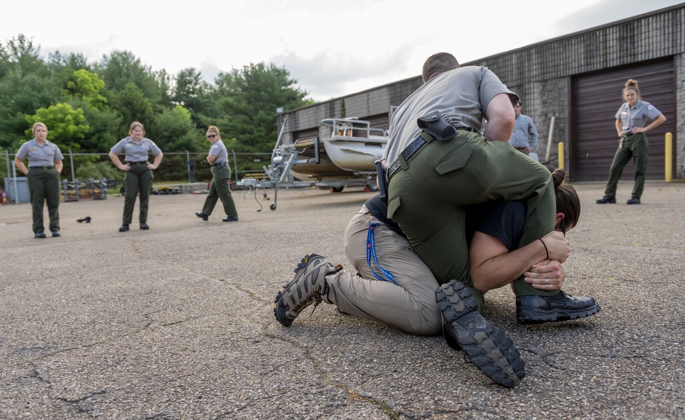 Park Rangers endure SPEARs and pepper spray to earn ranger badge