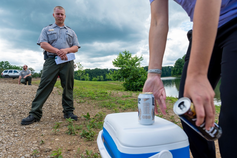 Park Rangers endure SPEARs and pepper spray to earn ranger badge