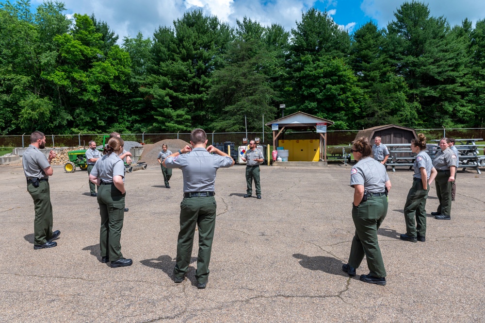 Park Rangers endure SPEARs and pepper spray to earn ranger badge