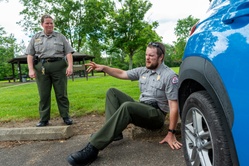 Park rangers endure SPEARs and pepper spray to earn badge