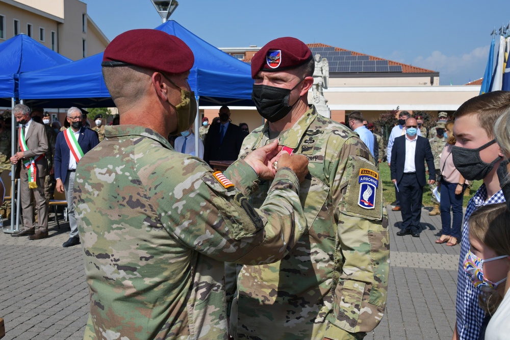 173rd Airborne Brigade Change of Command Ceremony, June 24, 2021