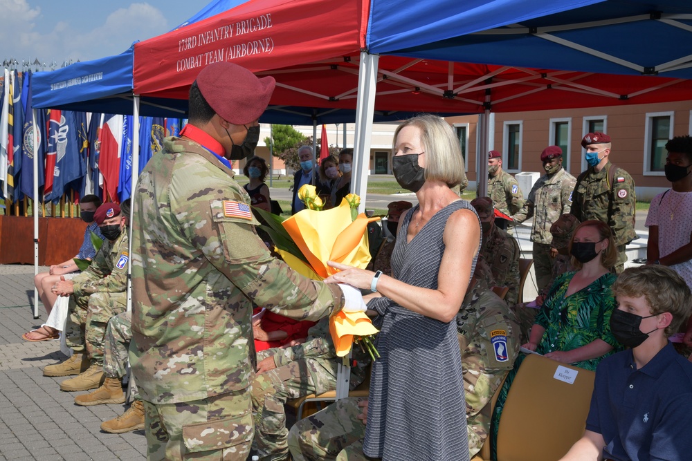 173rd Airborne Brigade Change of Command Ceremony, June 24, 2021