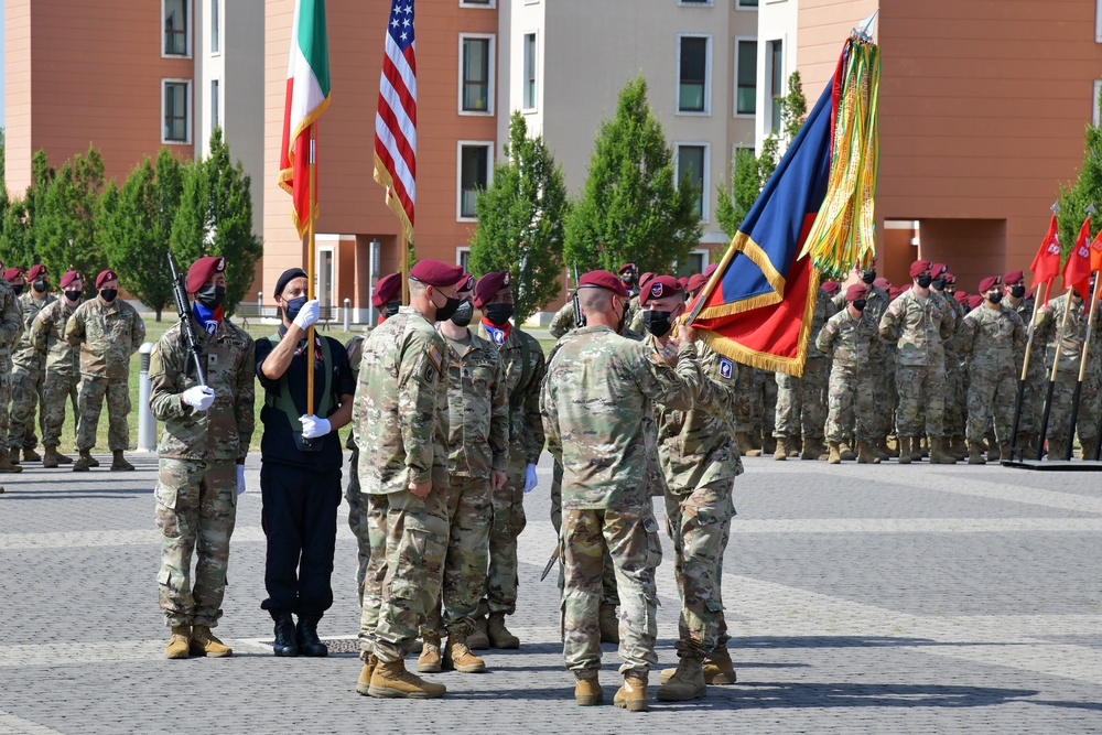 173rd Airborne Brigade Change of Command Ceremony, June 24, 2021