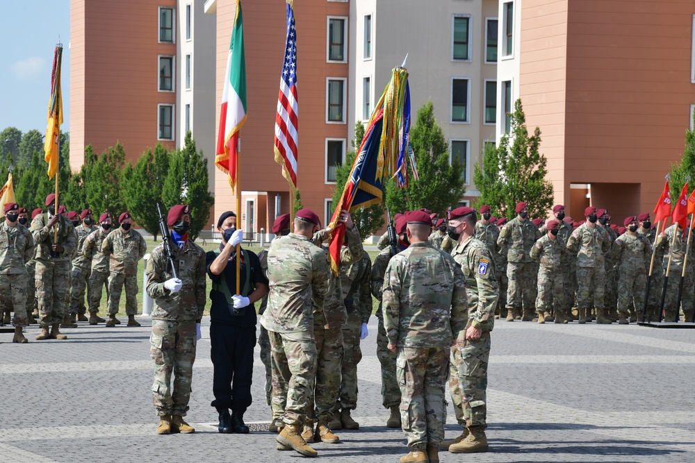 173rd Airborne Brigade Change of Command Ceremony, June 24, 2021