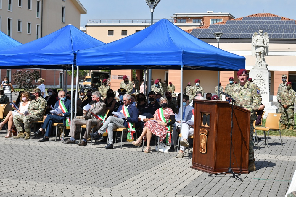 173rd Airborne Brigade Change of Command Ceremony, June 24, 2021