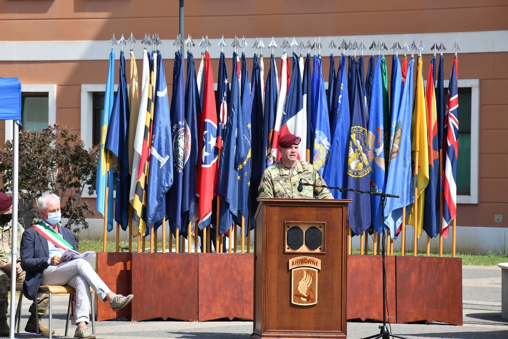 173rd Airborne Brigade Change of Command Ceremony, June 24, 2021