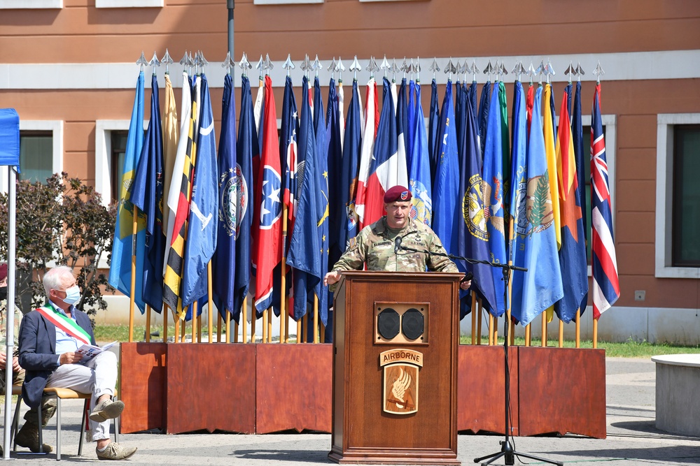 173rd Airborne Brigade Change of Command Ceremony, June 24, 2021