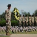101st Airborne Division (Air Assault) Soldiers participate in memorial ceremony.