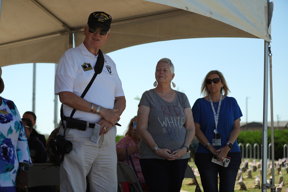 101st Gold Star families honored at the Memorial ceremony