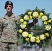 101st Airborne Division (Air Assault) Soldier participate in the memorial ceremony.