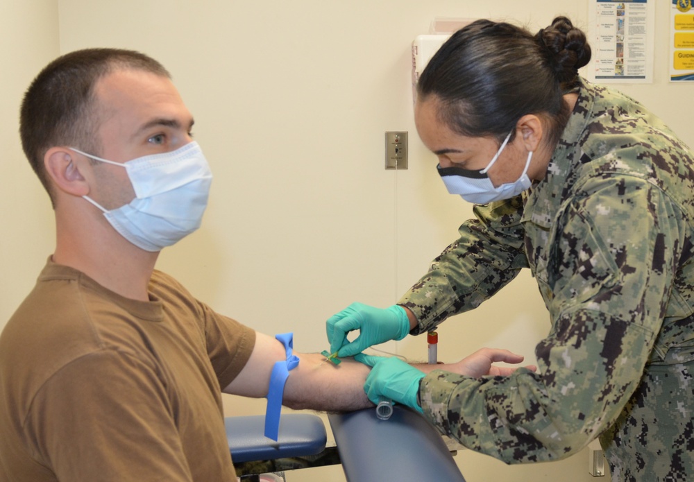 Naval Branch Health Clinic Albany lab technician